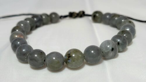 Bracelet Labradorite Reflets Bleu Or Irisés