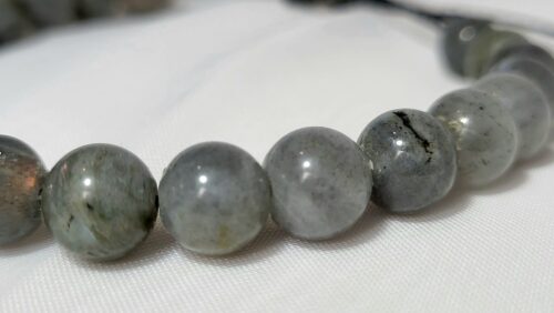 Bracelet Labradorite Arc-en-Ciel Premium Fait Main