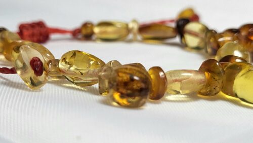 Bracelet Enfant Ambre Pur Chiapas Bien-Être Fait Main