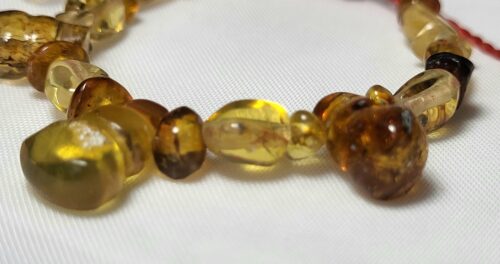 Bracelet Enfant Ambre Pur Chiapas Bien-Être Fait Main