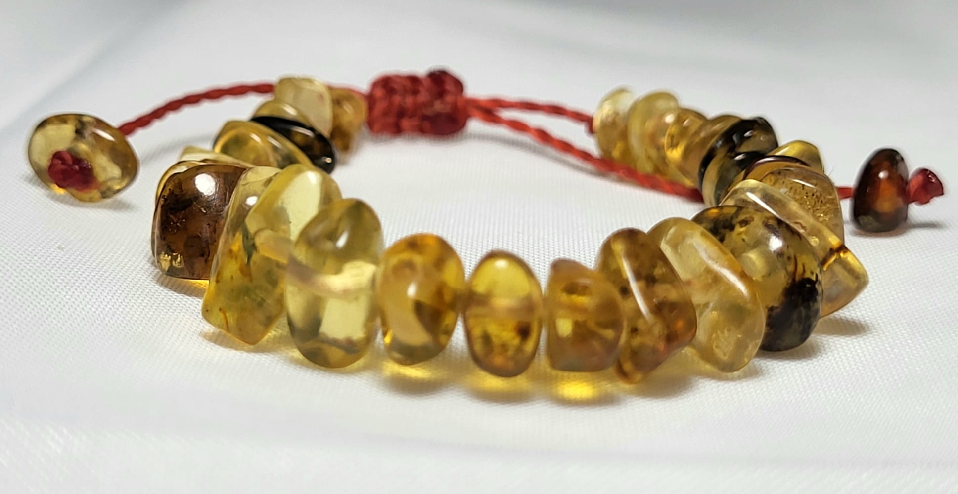 Bracelet enfant ambre pur Chiapas larme du soleil