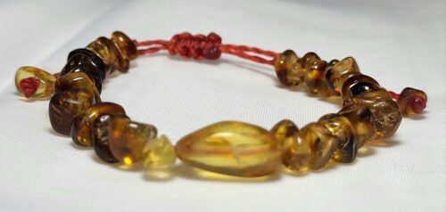 Bracelet Enfant Ambre Pur Chiapas Douceur Fait Main