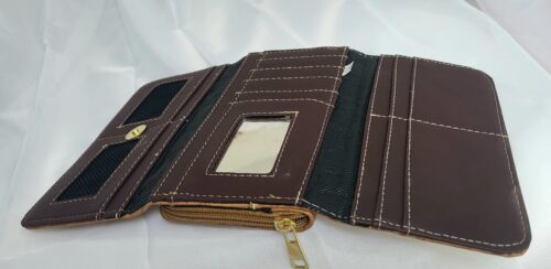 Portefeuille Naturel Clair Artisanat Mexicain