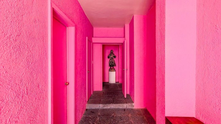 Architecture rose de Luis Barragan