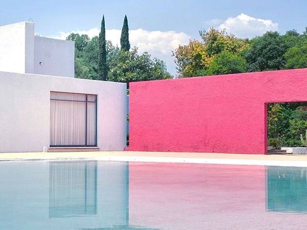 Architecture rose de Luis Barragan