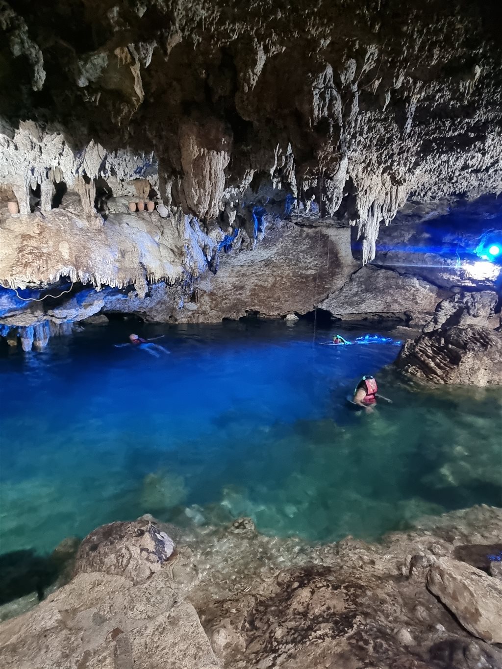 Cenotes et mer
